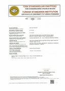 TS ISO 11158 UYGUNLUK BELGEMİZ